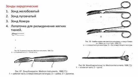 Зонд хирургический