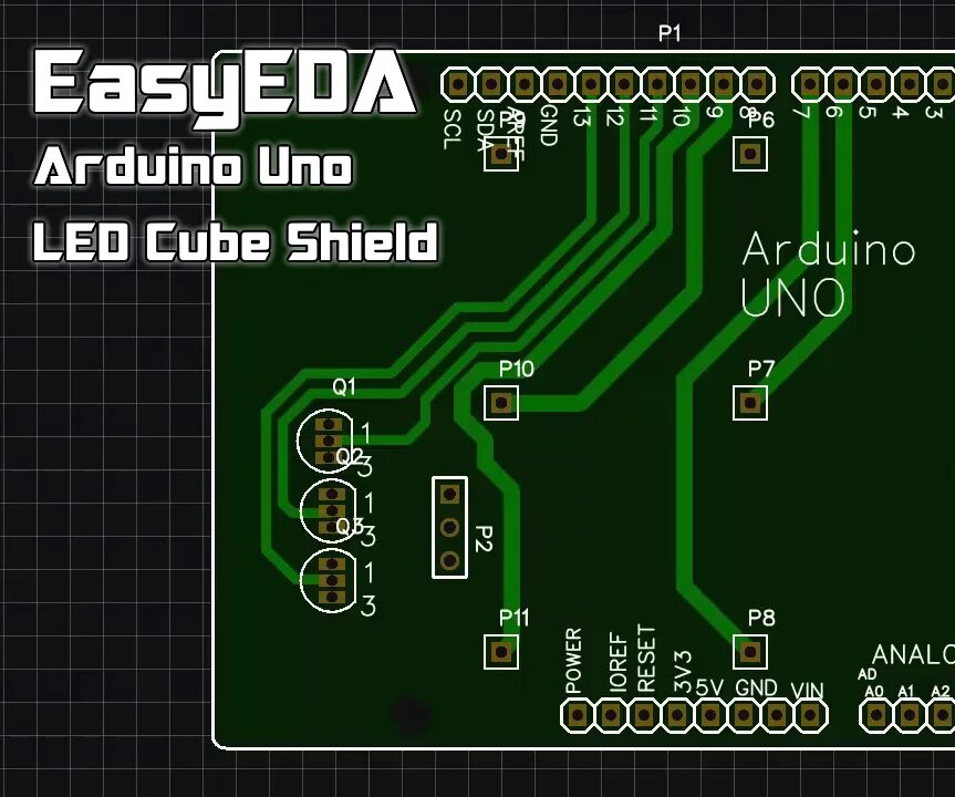 Easyeda платы