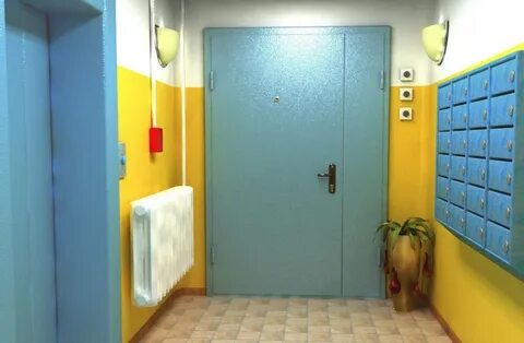 Ремонт тамбура в подъезде