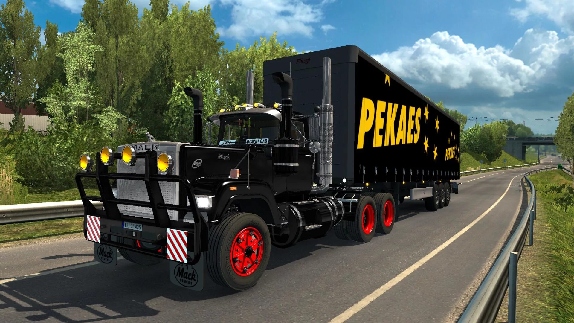 Евро трак симулятор 1. Mack Superliner ets2. Mack Superliner v8. ETS 2 Mack.