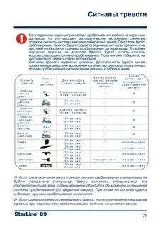 Брелок сигнализации starline инструкция