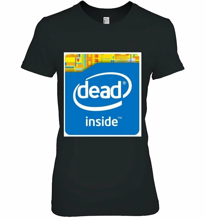 Inside авы. Dead inside. Футболка Intel. Dead inside Интел. Intel inside футболка.