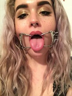 i’m glad someone told me about this sub, gagged selfies are the cutest 😇 (...