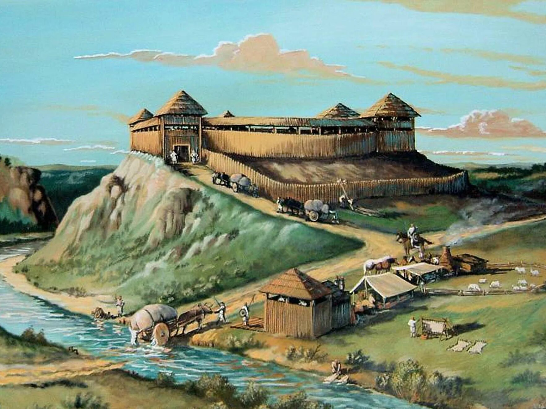 В 9 веке до н