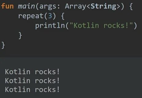 Kotlin string