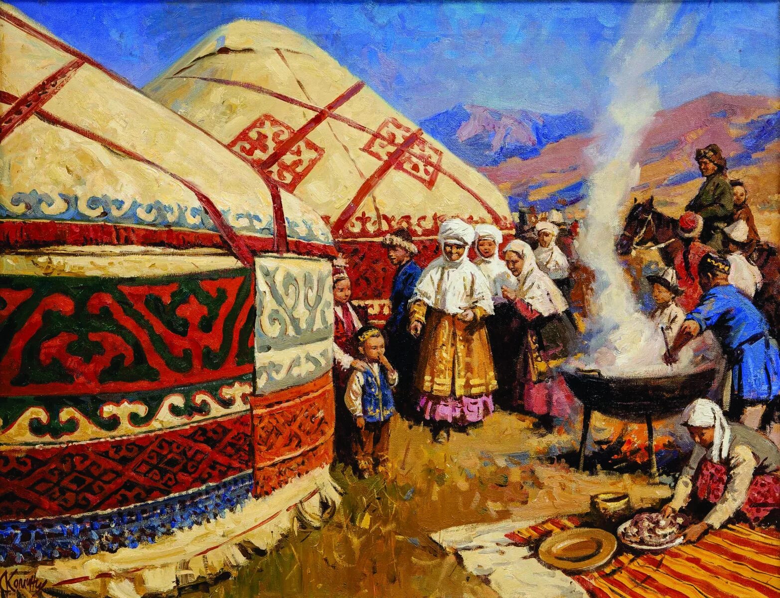 Жизнь и быт казахов. Казахская культура. казахские традиции. быт казахов. культура казахского народа.