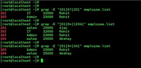 Ls grep