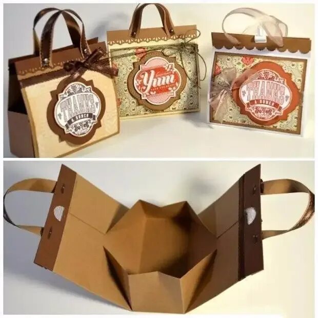 Создаем сумку пакет из бумаги. Красивая упаковка подарков. Подарочная упаковка из бумаги. Необычная подарочная упаковка. Картонные коробки для подарков.