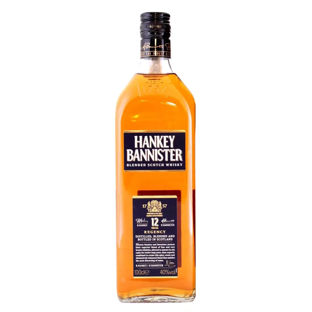 Ханки баннистер. Вискарь Hankey Bannister. Виски Hankey Bannister 1л. Hankey Bannister 12 years old (40%).