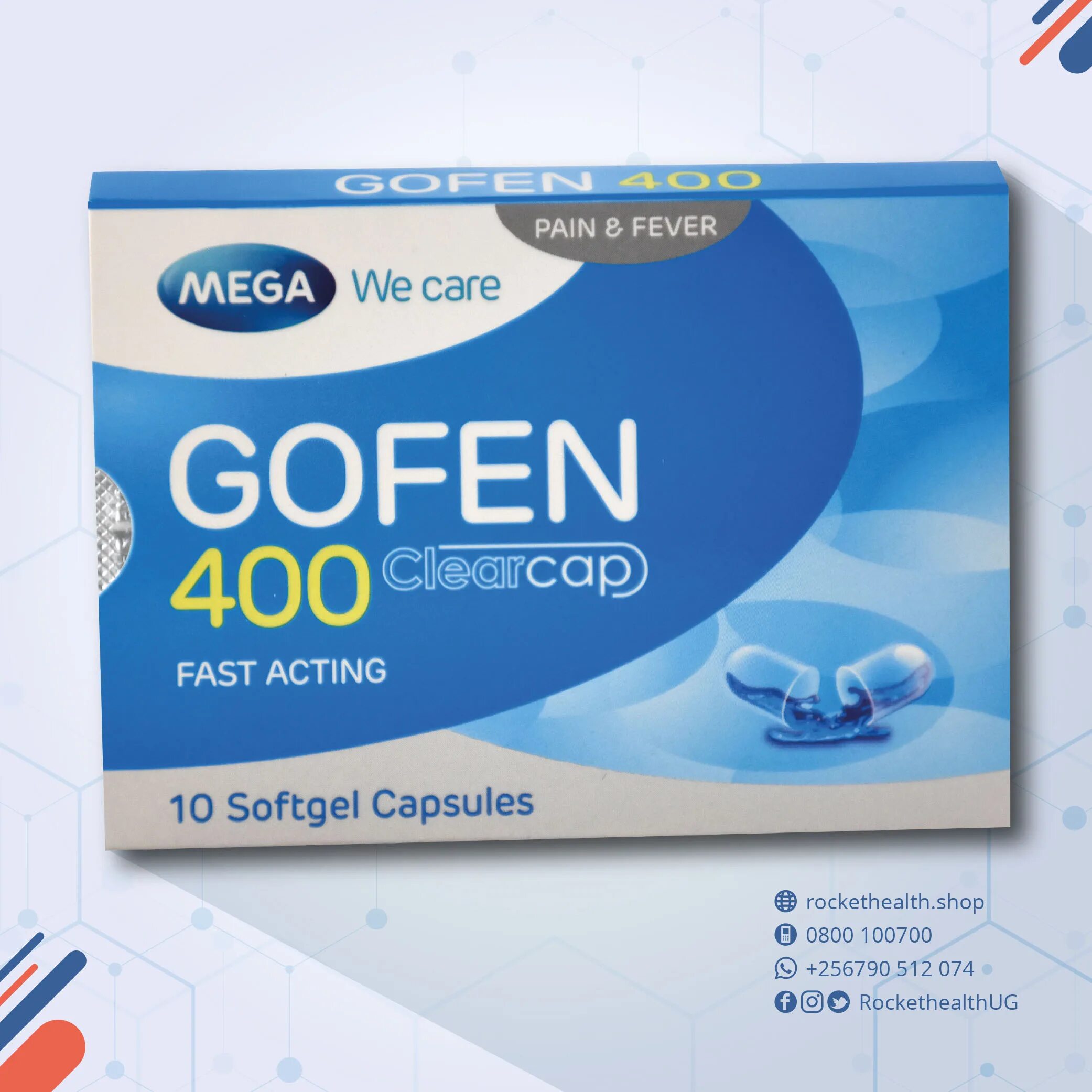 Гофен. Гофен 400. лекарство гофен 400 мг. тайский гофен. gofen капсулы.