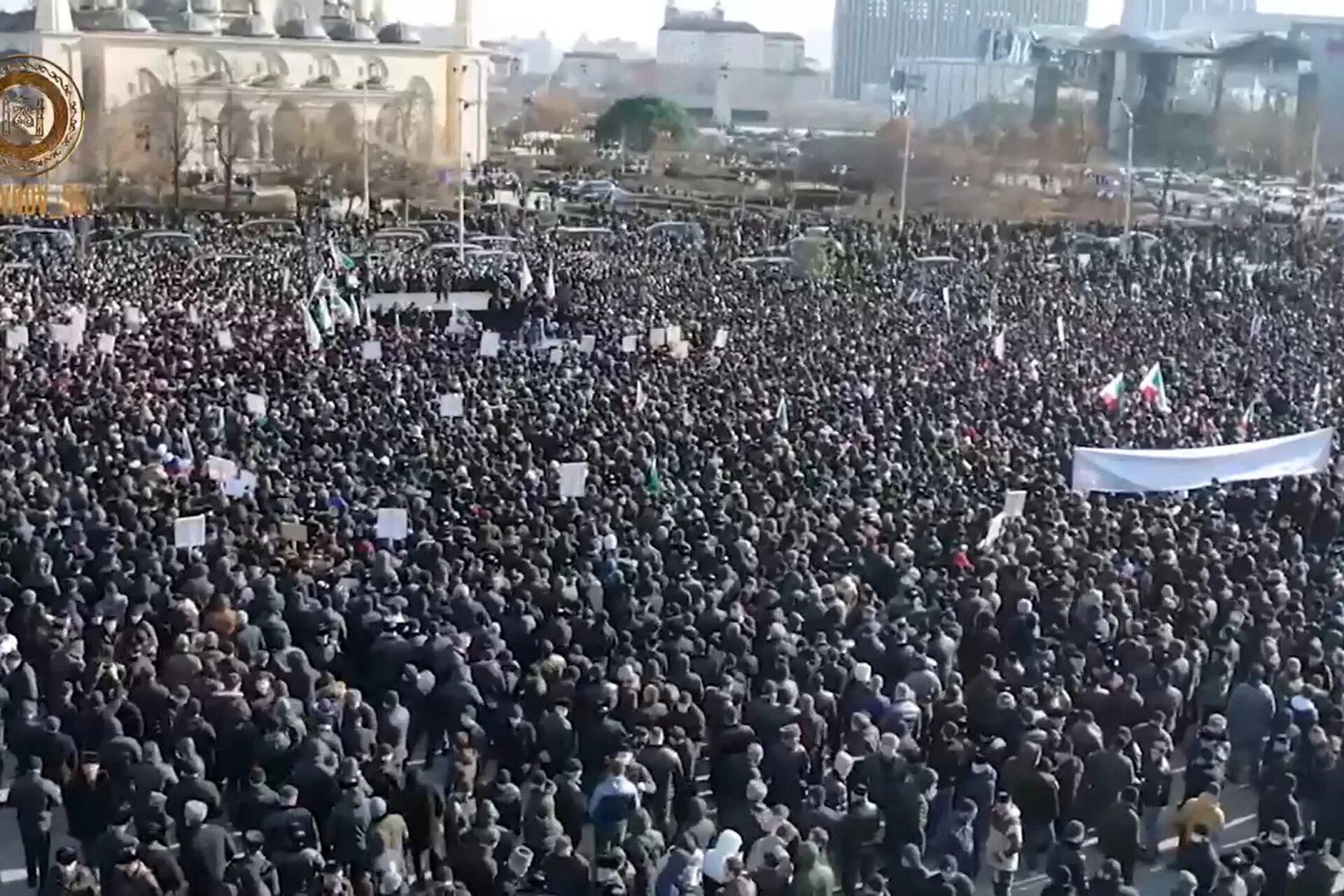 Чечня вышла