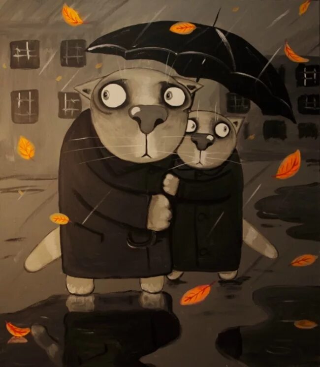 Картины васи ложкина 2020. Художник вася ложкин бабка. Вася осень. Вася ложкин коты. Вася ложкин картины.