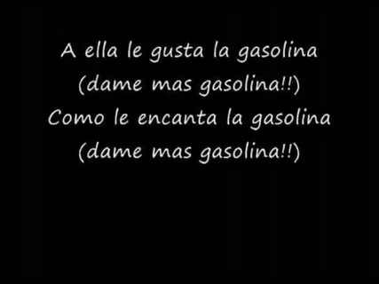 Перевод песни gasolina