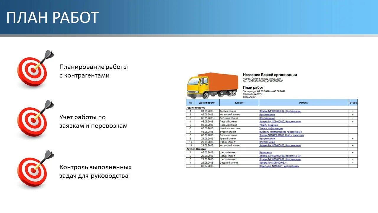 Управление автобазой
