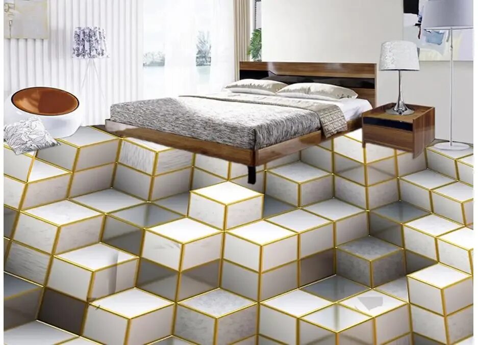Gold floor