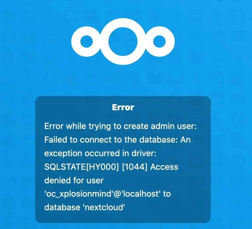 Hy000 1045 access denied for user. Nextcloud Themes. User_saml Nextcloud не работает.