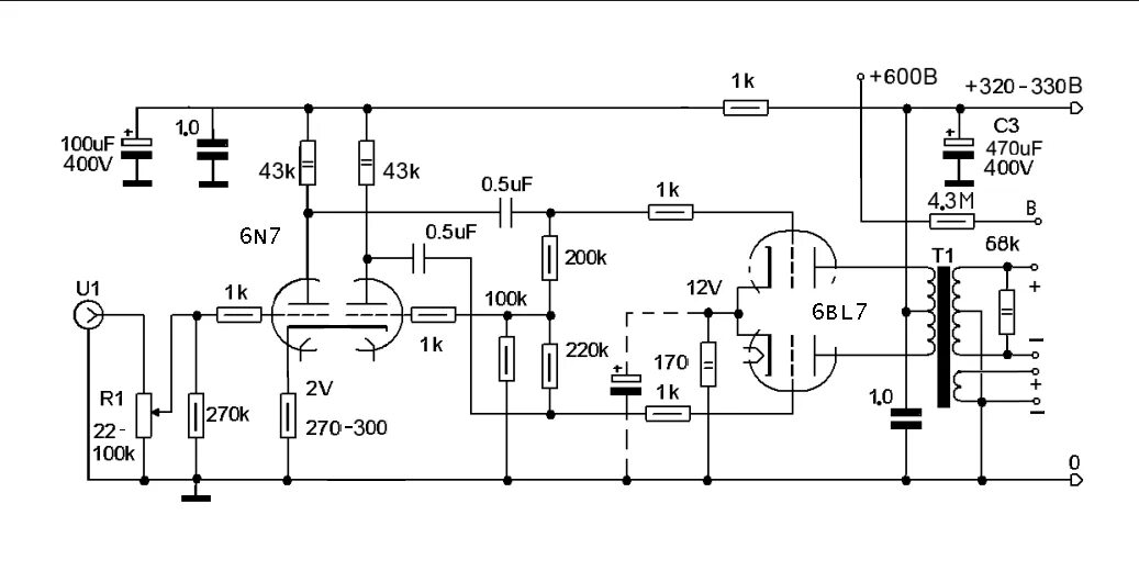 Усилитель PP 6п3с Манакова. 6п7с усилитель двухтактный схема. Г807 усилитель двухтактный. Схема лампового усилителя на 6п14п и 6н2п. К 5 п 14 16