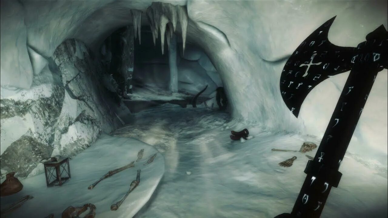 Se hall. Wallpaper Ice Death.