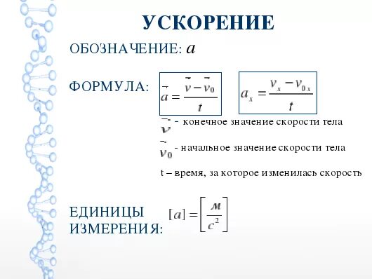 Линейная скорость единицы