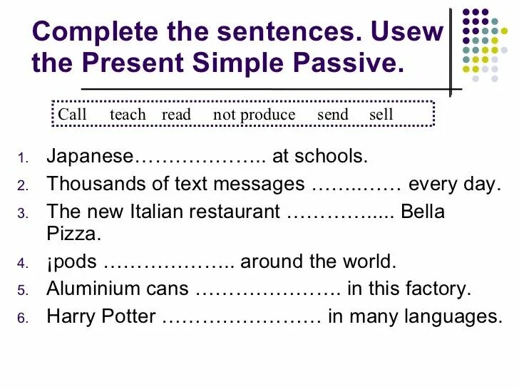 Present simple Passive упражнения. Пассивный залог present simple упражнения. Упражнения на страдательный залог simple. Пассивный залог present simple present Continuous упражнения. Задание с пассивным