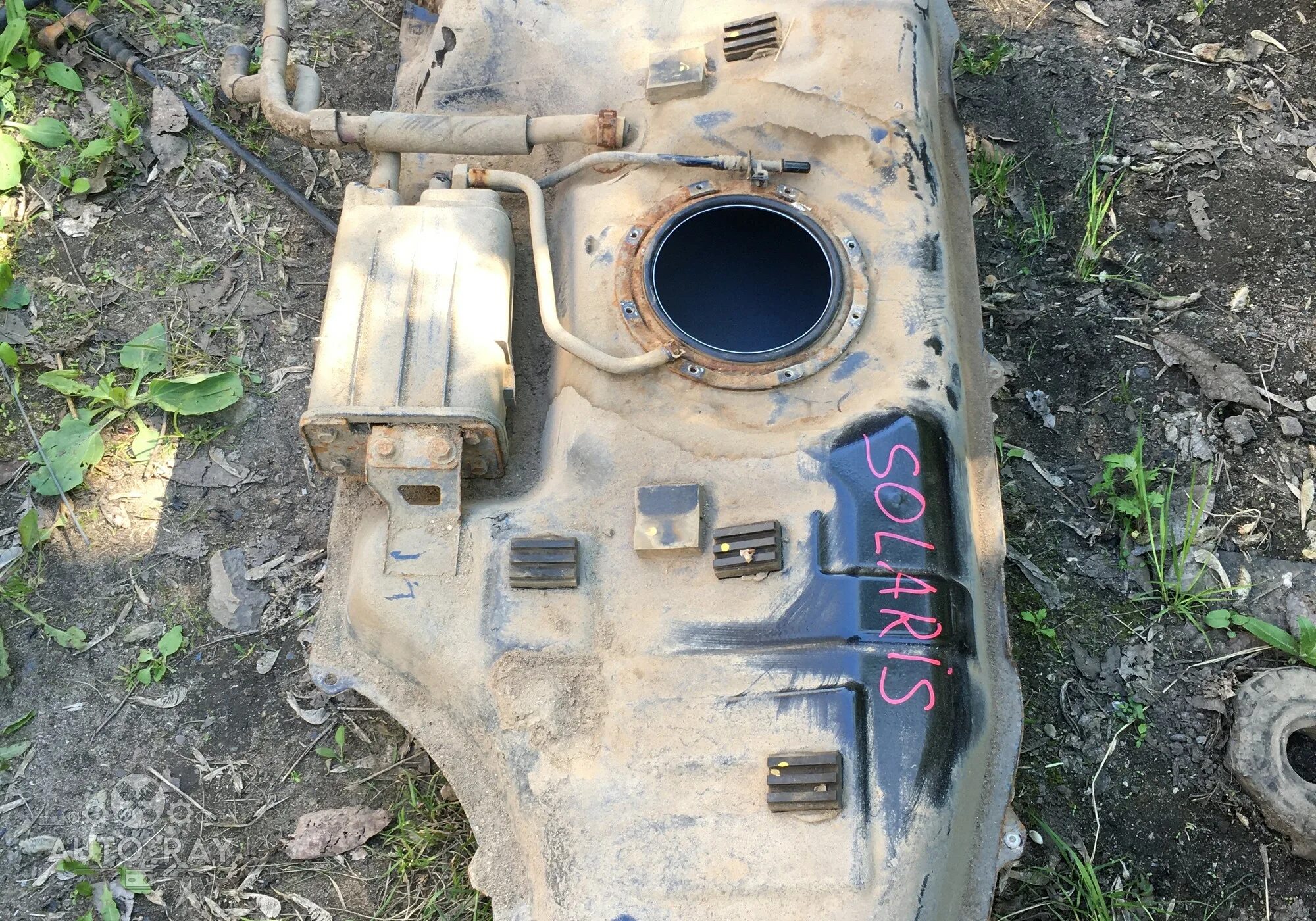 Бак solaris. 311504l000. hyundai-kia бак топливный. топливный бак солярис 1. solaris 1 рестайлинг бак топливный.