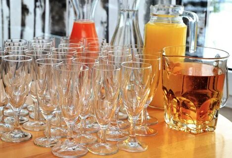 Drunk glass