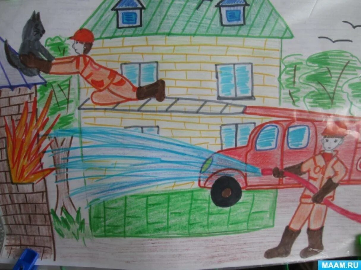 Только смелым покоряется огонь рисунки. Рисунок на пожарную тему. Рисунок пожарная безопасность. Конкурс пожарная безопасность неопалимая купина. Аппликация на тему день пожарной безопасности.