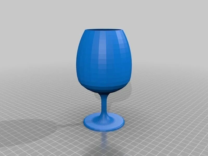 Glass 3d model