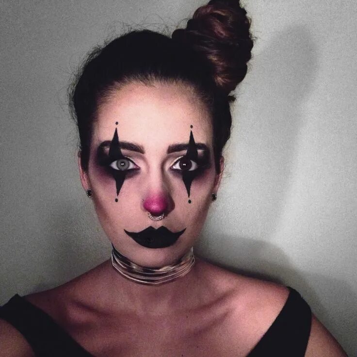 Макияж клоуна на хэллоуин для девушек легкий 9 Clown Makeup Ideas for Halloween That AREN'T Pennywise Clown makeup tutorial,