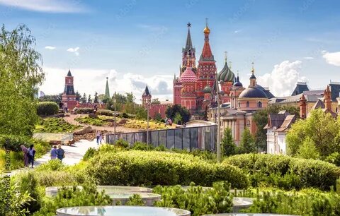 Tourist place in moscow