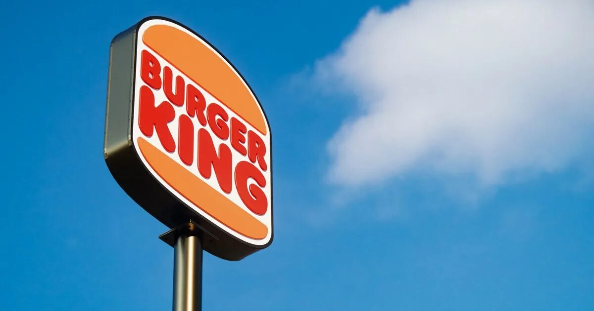 Hamburger Burger King Logo Whopper Restaurant PNG - advertising, area, black and