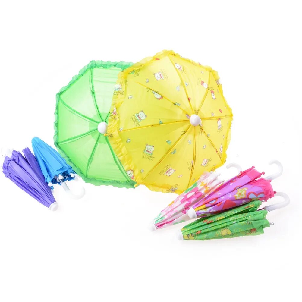 Игрушечный зонтик. Зонтик для кукол. Маленький игрушечный зонтик. Игрушечный зонтик для кукол. Зонтик для куклы