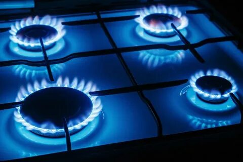 Почему газ голубого цвета