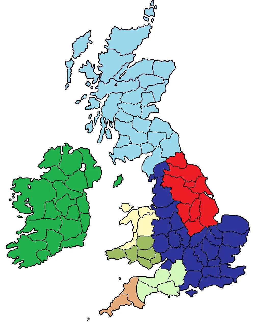Countries on the british isles. British isles. 1) british isles. british map. alternative countries of britain.