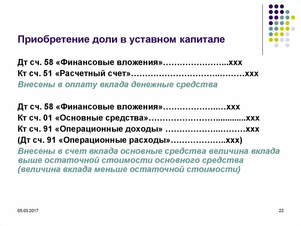 Уставной капитал доли. Размер доли в уставном капитале ООО.