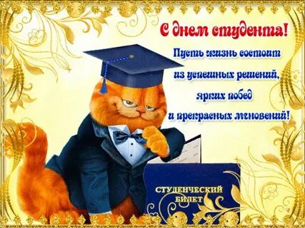 Поздравление родителям студента