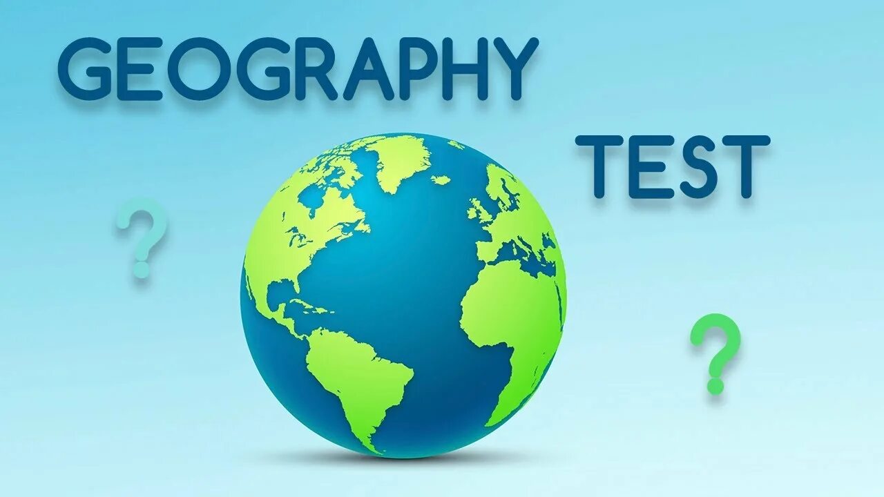 Тест на знание южной. Geografy. Tests for Geography. Test on geographical ONMAP.