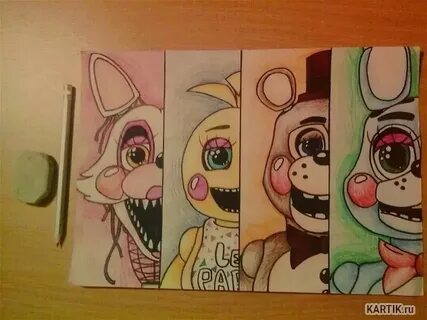 Рисовать fnaf 2