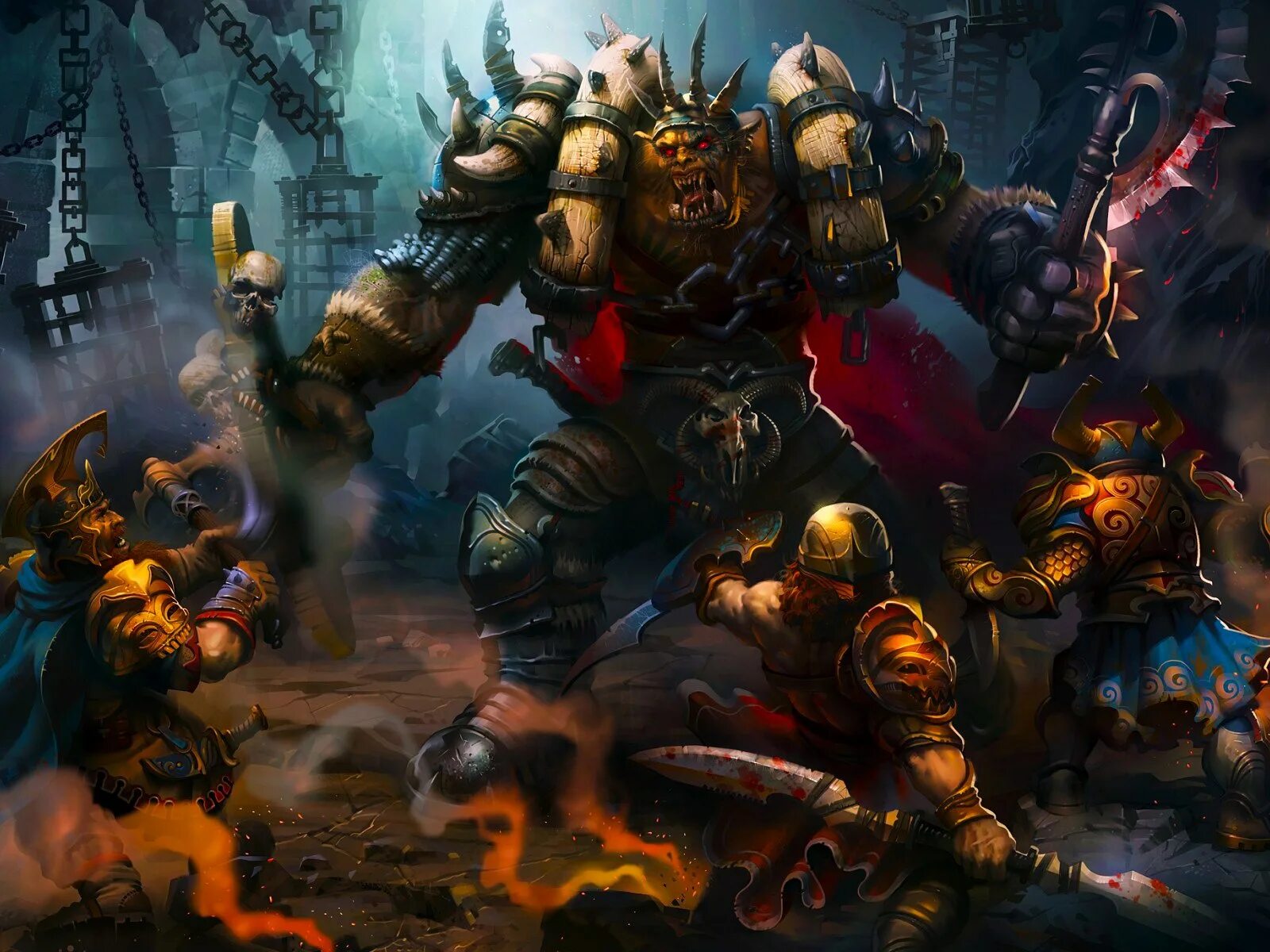 Гномы против орков. Гномы против орков. Гномы против орков. Гоблин орк тролль огр. Орки вархаммер фэнтези против людей.