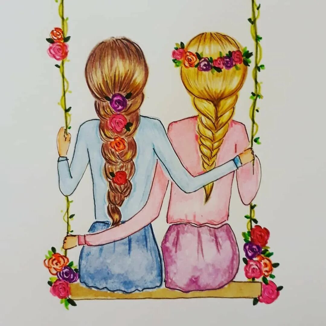 Подруги рисунок. Рисунки для срисовки 2 подруги. Картинки срисовки лп. Подруги рисунок. Подруги рисунок.