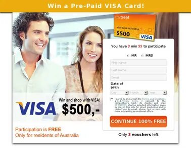 Free Prepaid Visa Card Scam - MailShark.