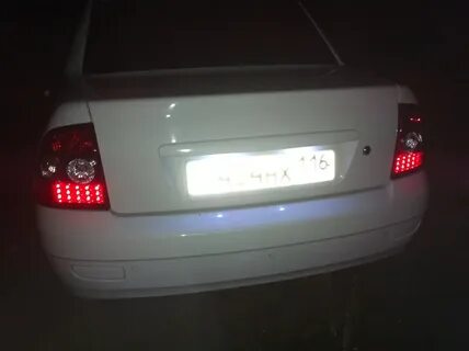 Задняя подсветка приора