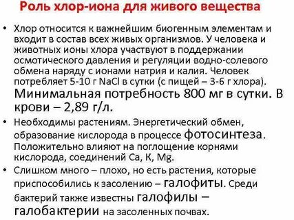 Ионный хлор