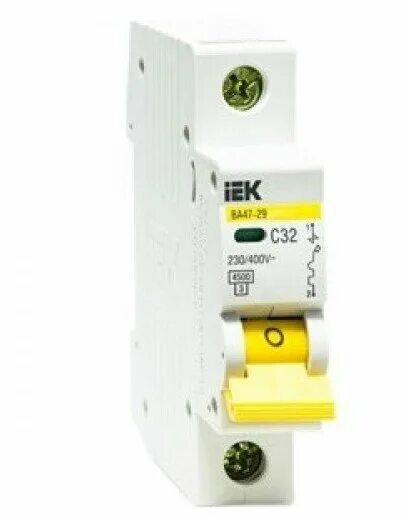 Автоматический выключатель c63 IEK. ИЭК ва47-29 3/50 (4) mva20-1-032-c. Автоматический выключатель с6 IEK однополюсный. Выключатель автоматический 2 ва 47-29 1р 32 а 4,5ка.