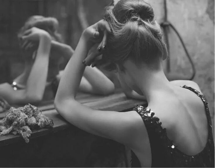 We look in the mirror