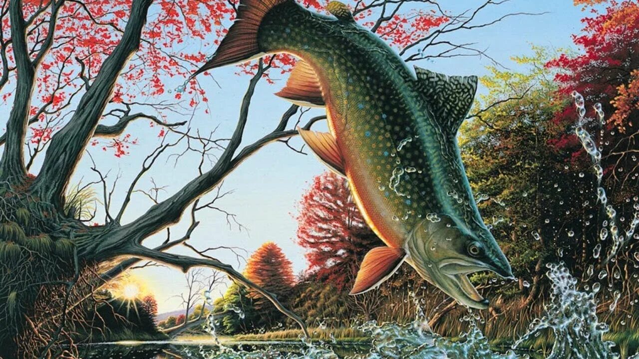 Крутая рыба. Хорошая тема рыба. Рыба в воде. Рыбалка арт. Океанские рыбы.