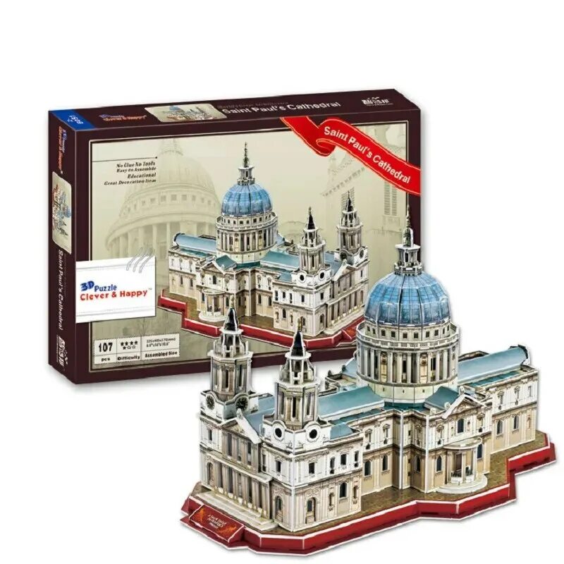 Puzzles пазл 3d. Лондон собор святого павла 3d пазл. 3д пазлы архитектура англии. 3д пазл здания домский собор. три д пазлы.