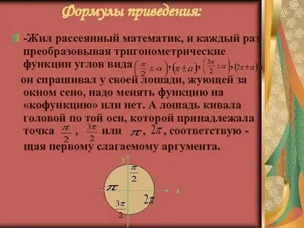 Когда меняем функцию