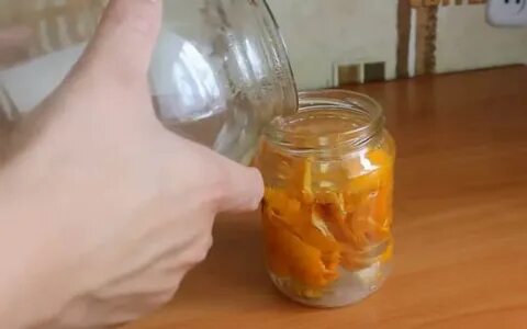 Настой самогона на апельсине