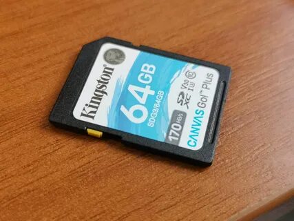 Kingston canvas go microsdxc